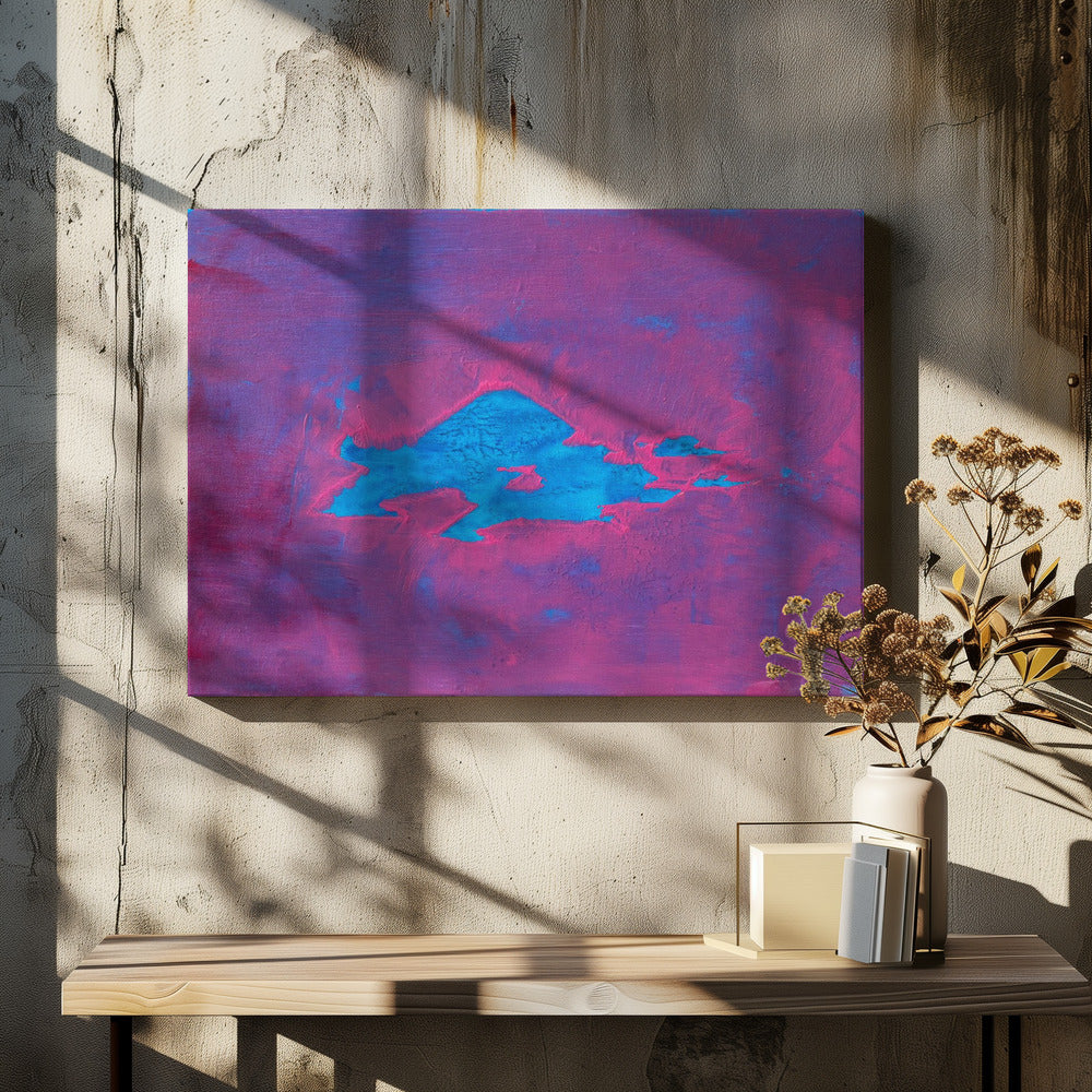 Uap Cyan, Magenta Sky | Leinwand