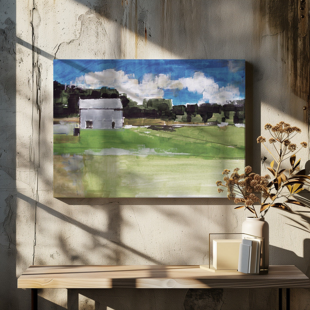 Barren Farm Barn Druck Nr. 2 | Leinwand
