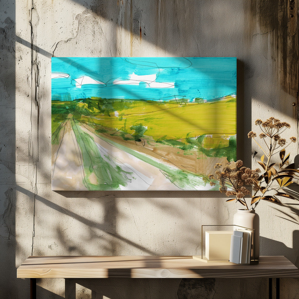 Landlandschaft 2 | Leinwand