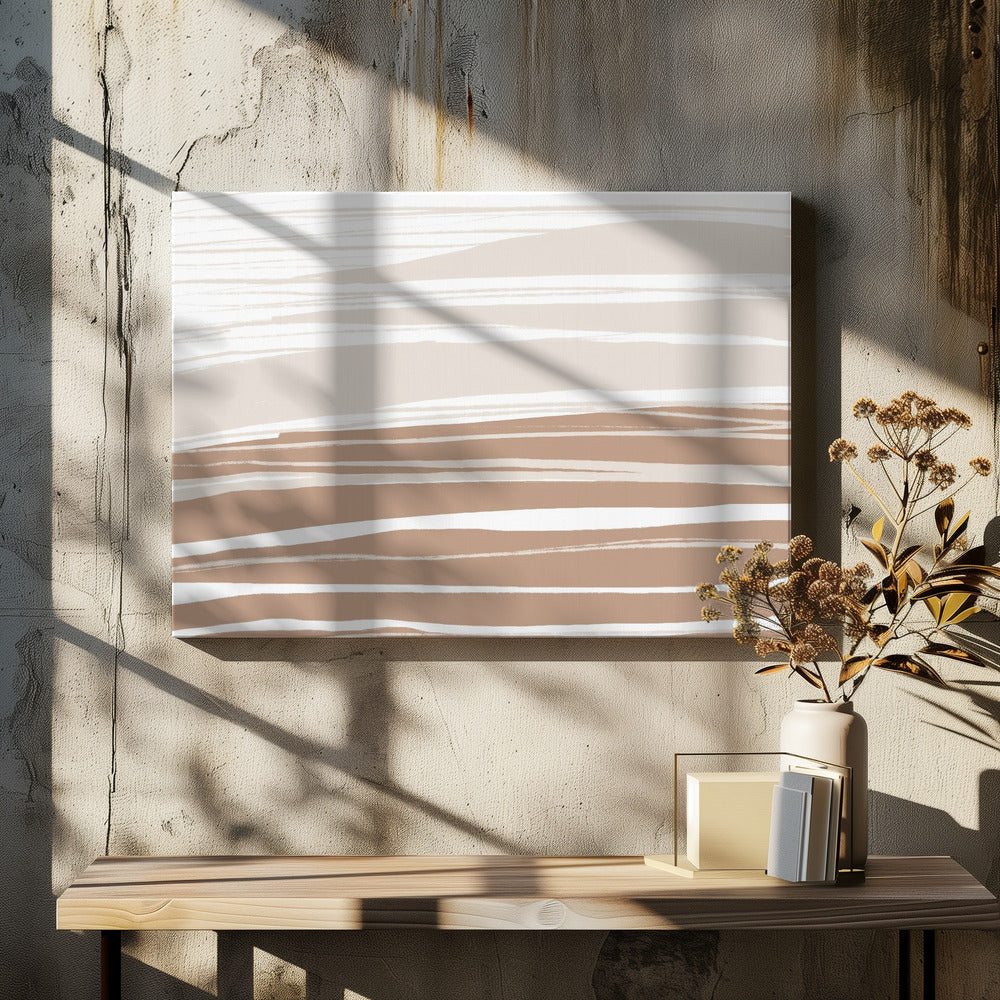 Serene Clay Bands | Leinwand