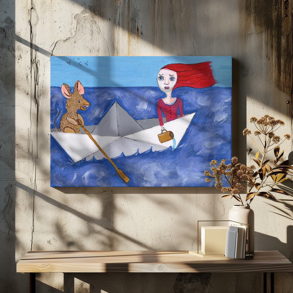 Don't go out in a paper boat with a Rat. | Canvas