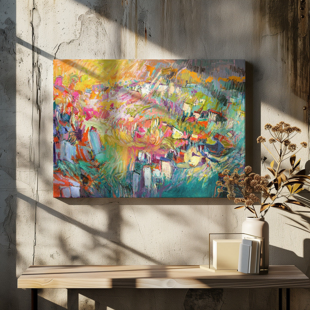 Buntes Chaos | Leinwand