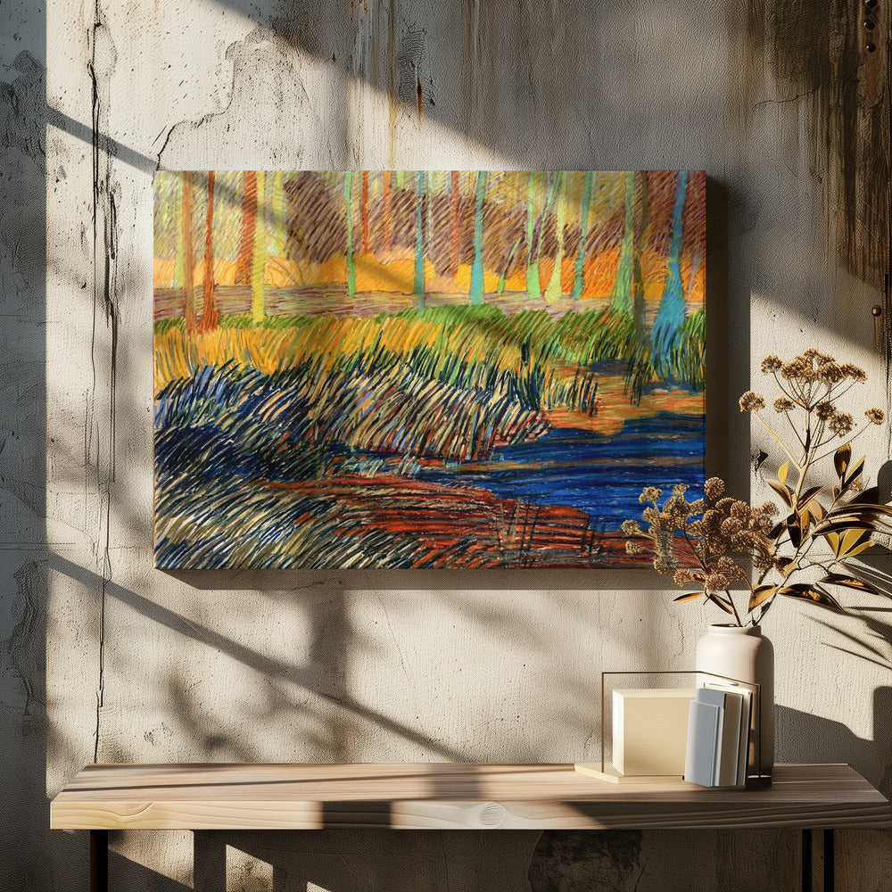 Holzländer | Leinwand