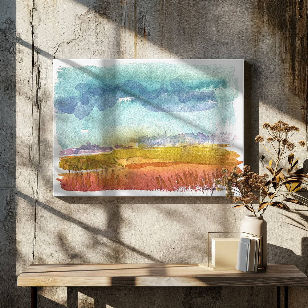 Blue Skies Horizon | Canvas
