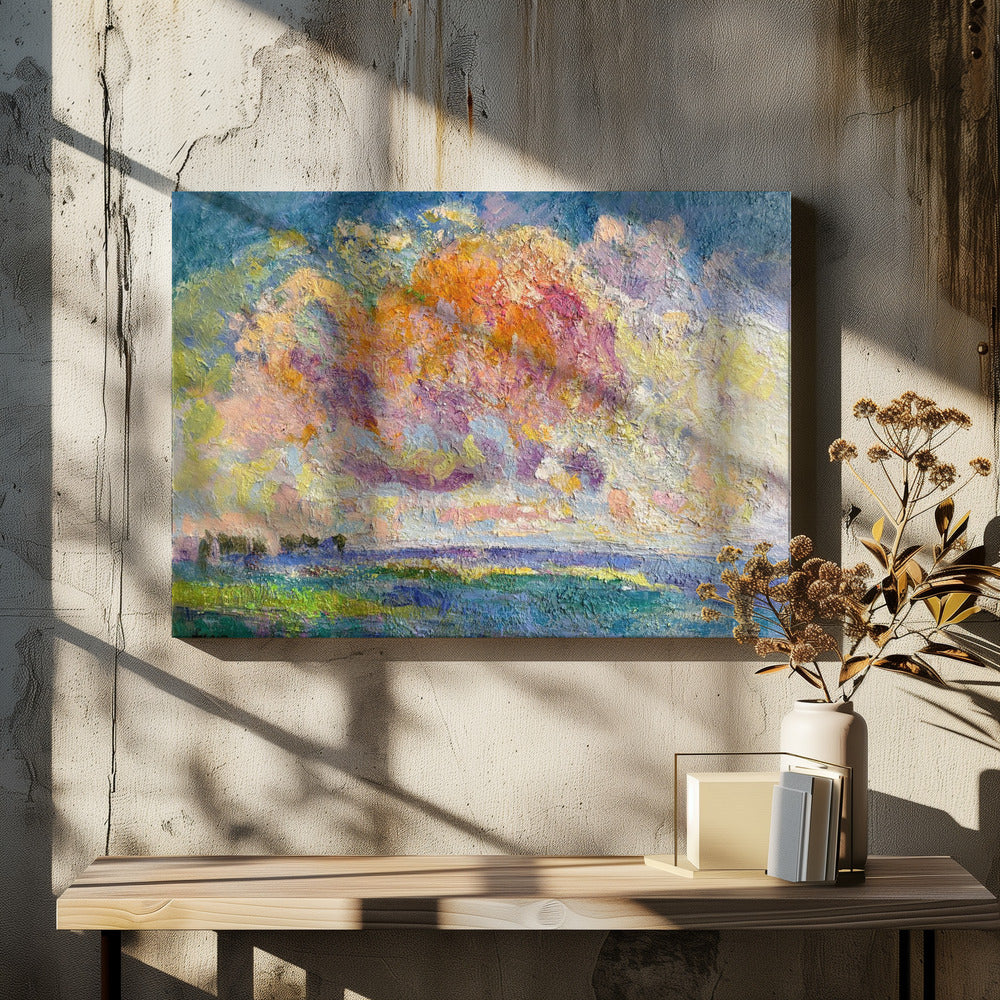 Lebendige Landschaft | Leinwand