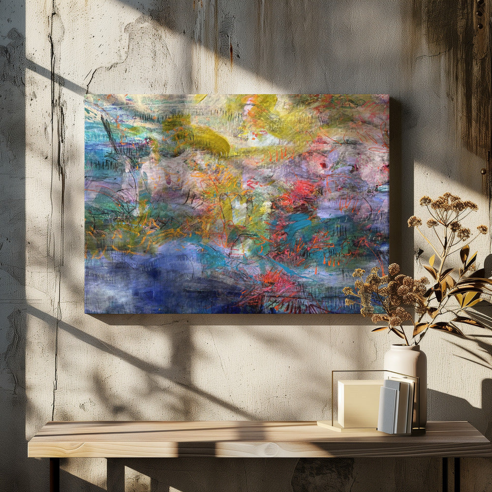 Expressionistische Inschrift | Leinwand