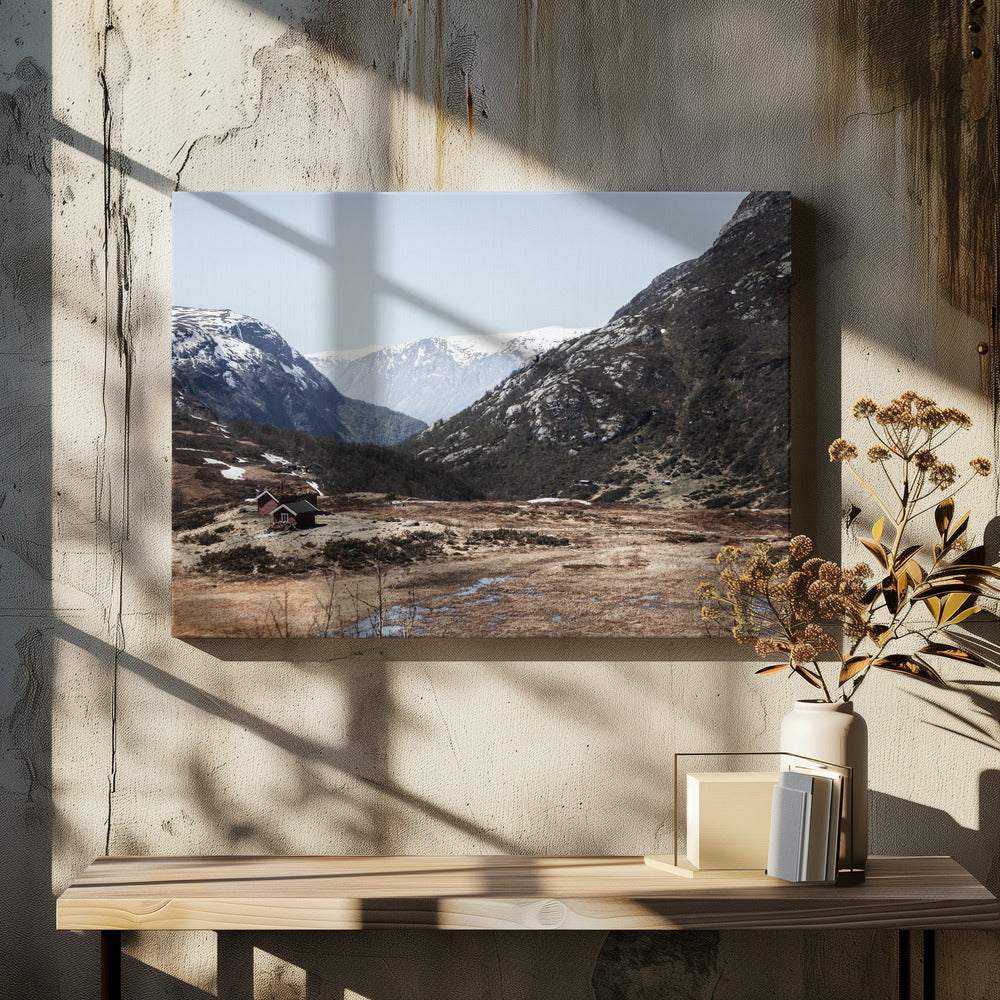 Irgendwo in Norwegen 2 | Leinwand