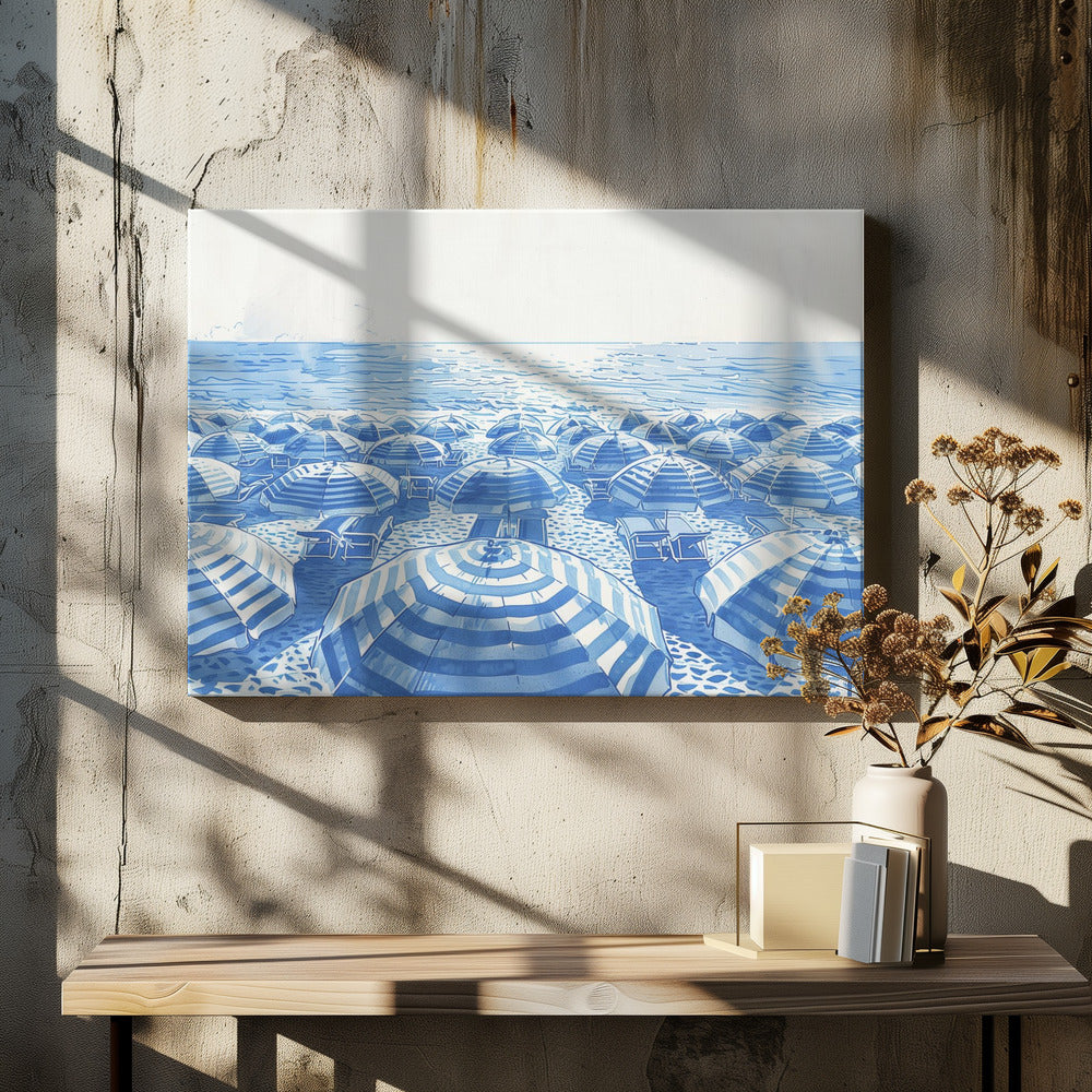 Striped Umbrellas | Canvas