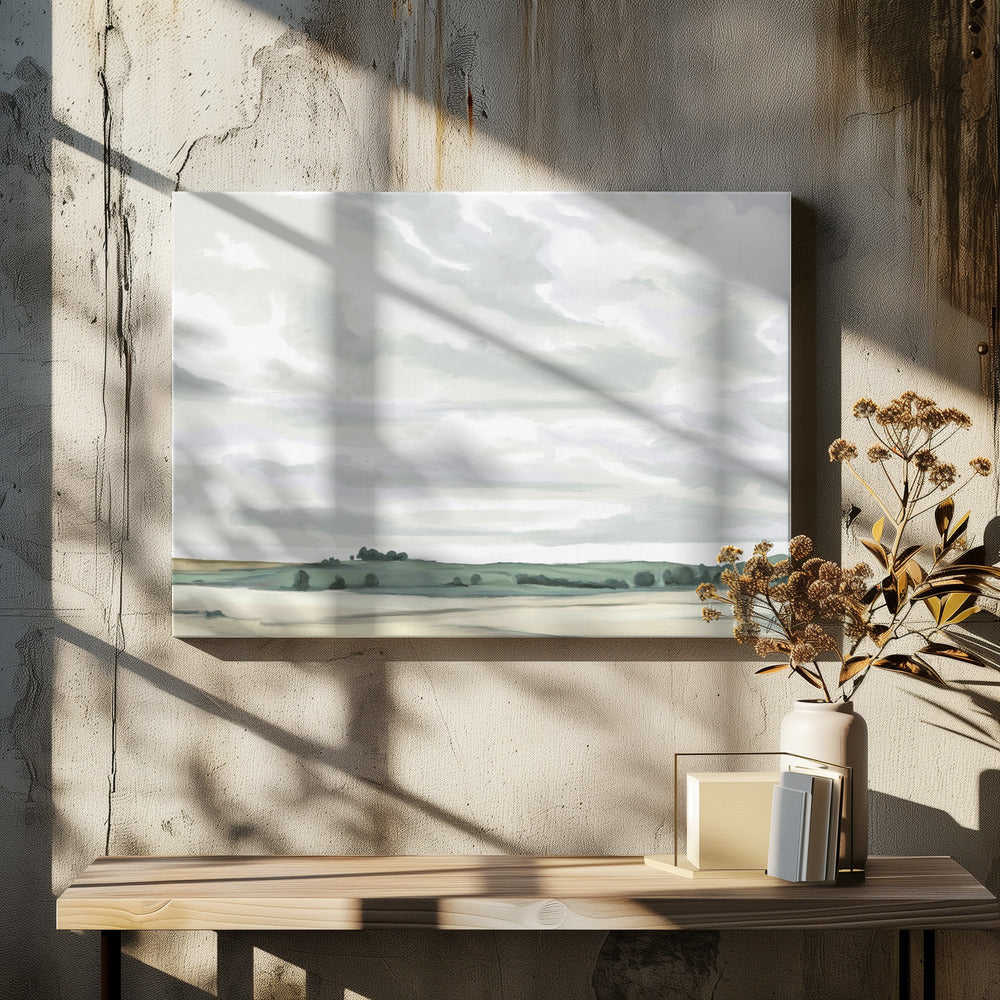Ruhige Horizonte | Leinwand
