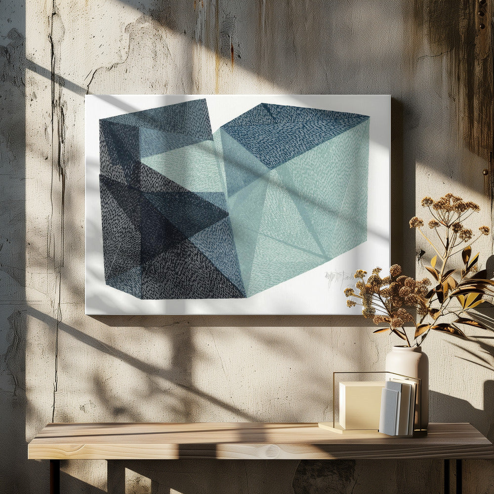 Polygonale Form III. | Leinwand