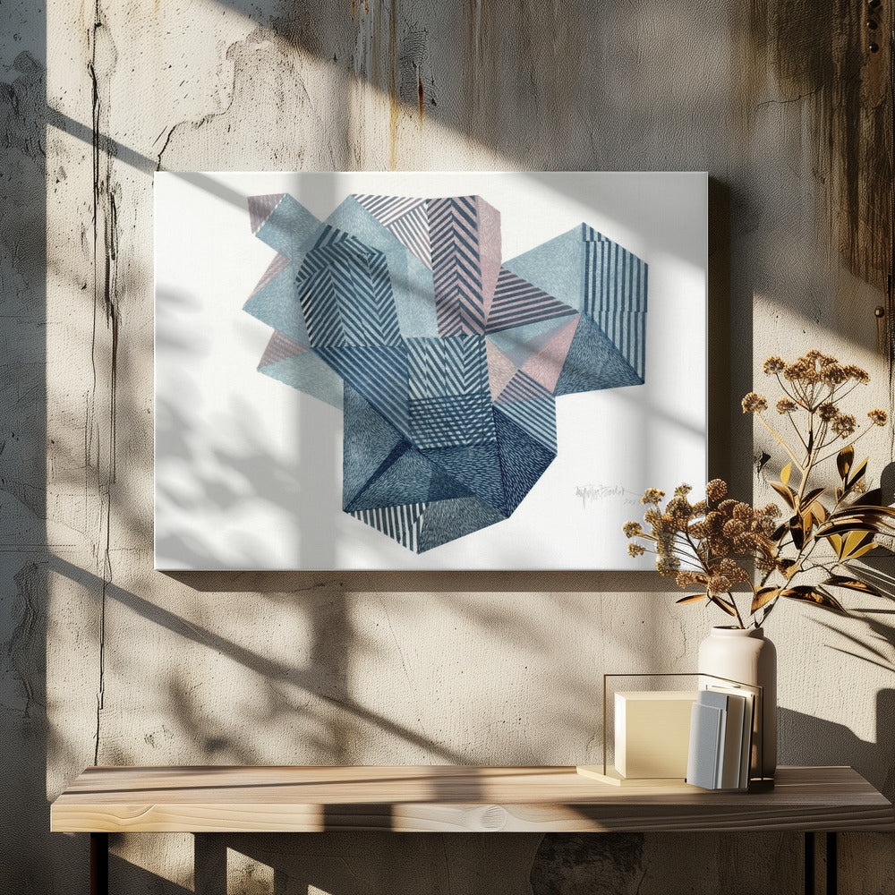 Polygonale Form II. | Leinwand
