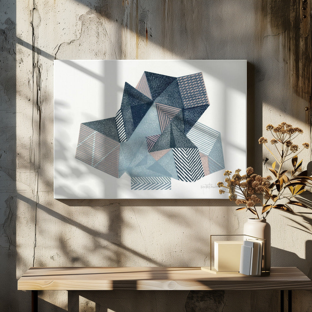 Polygonale Form I. | Leinwand