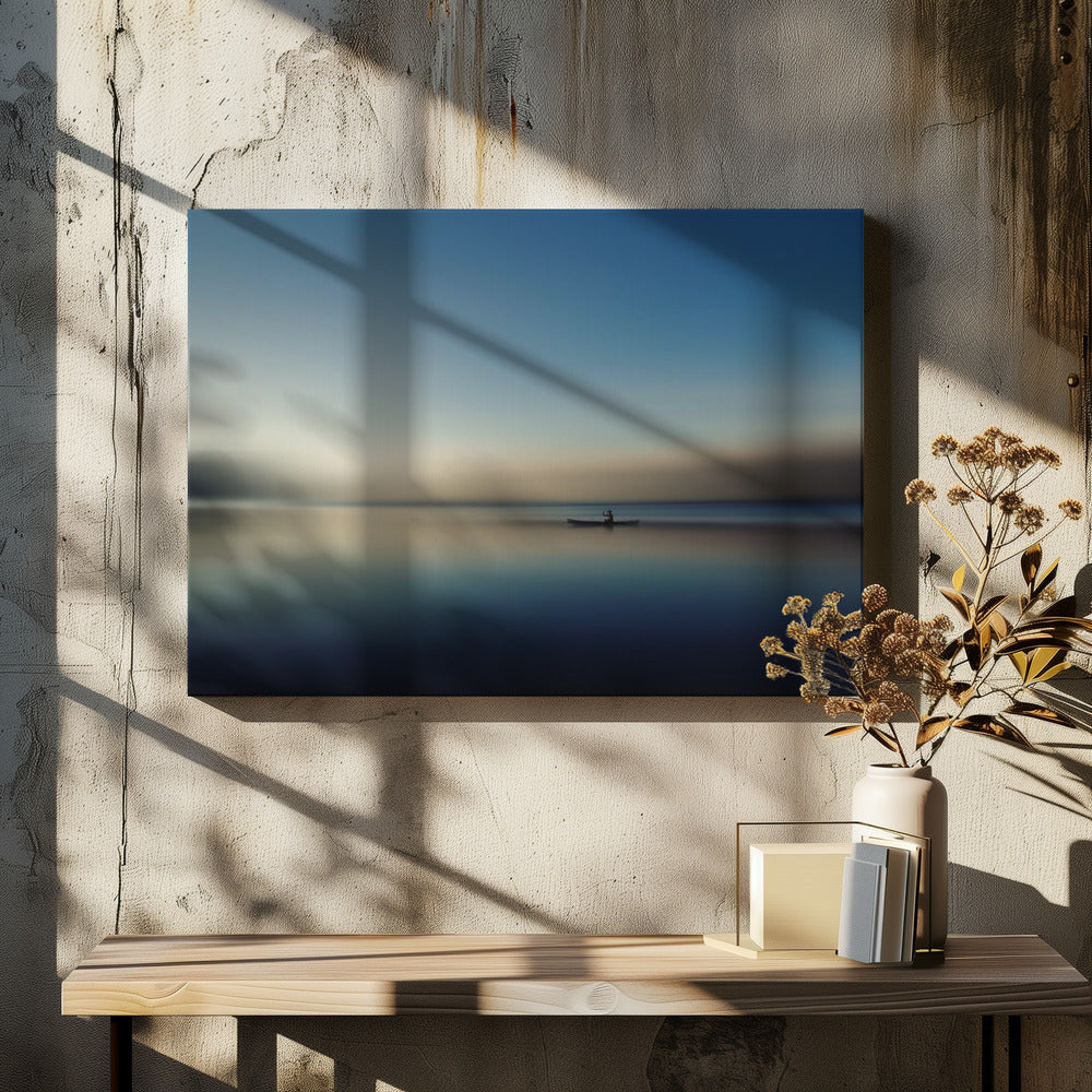 allein irgendwo | Leinwand