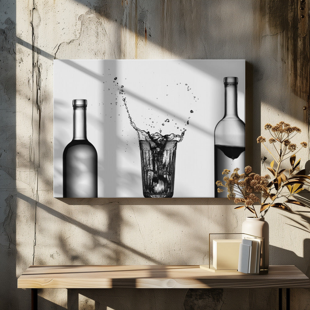 bottles game | Canvas