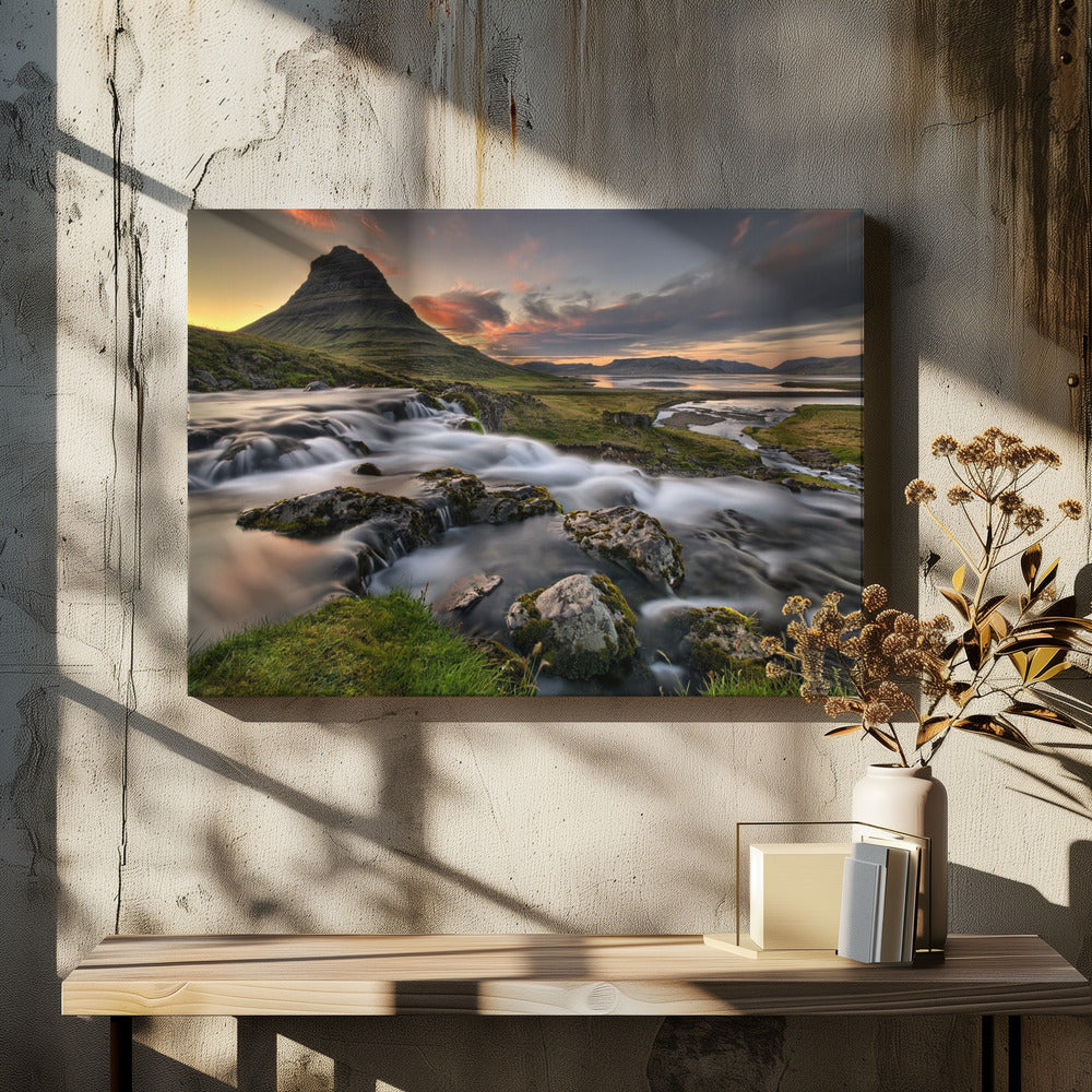 früh am Morgen | Leinwand