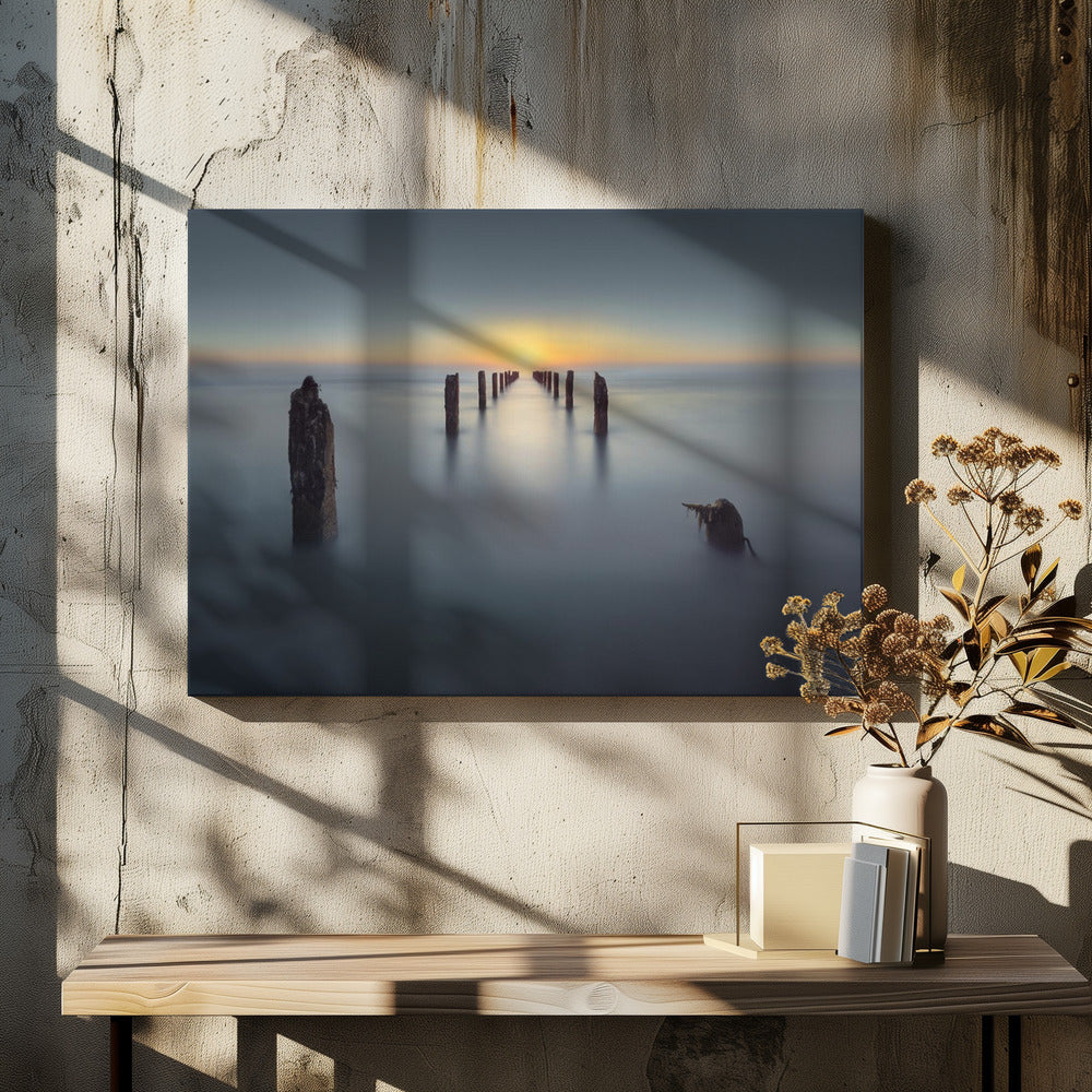 Letztes Licht | Leinwand