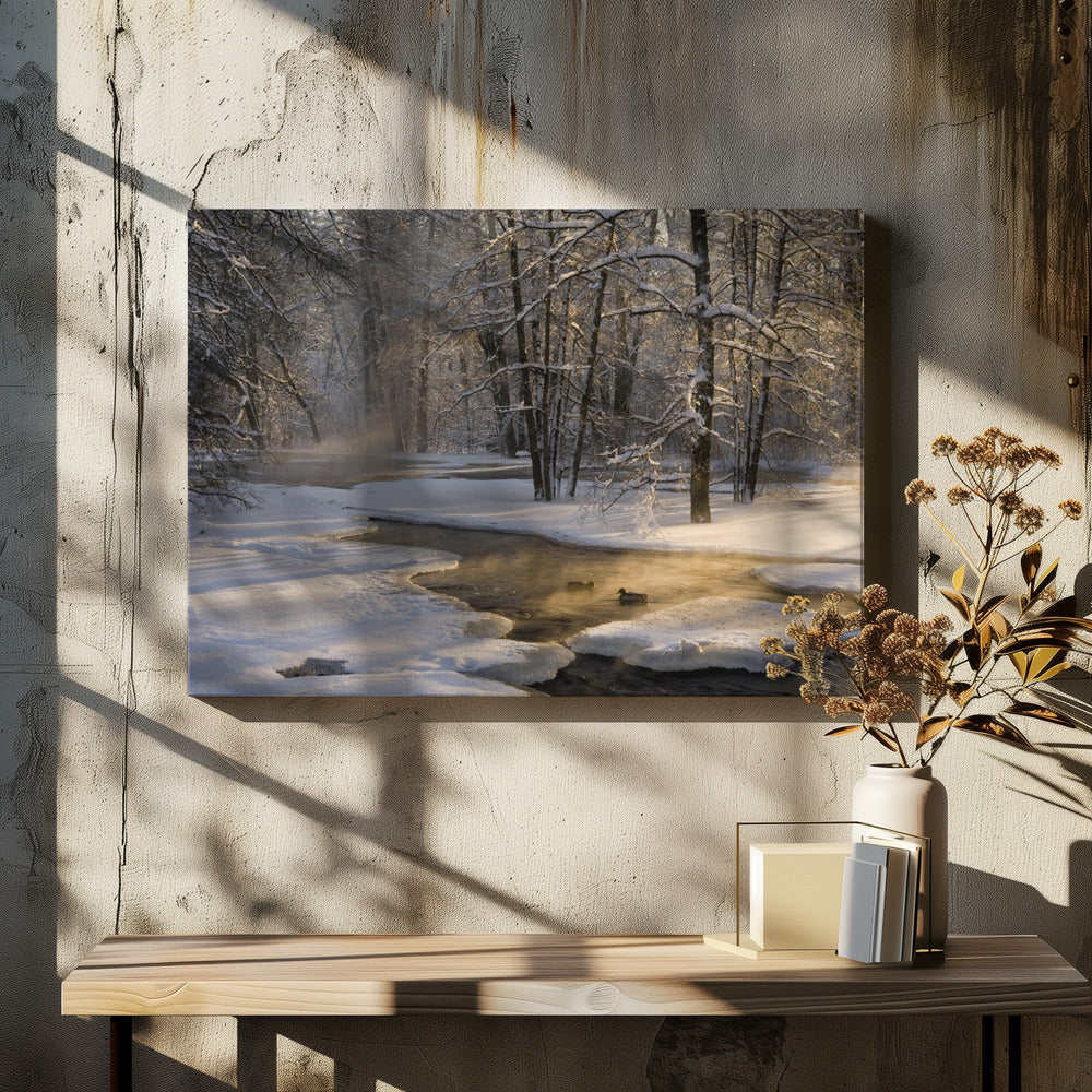 Das erste Licht | Leinwand