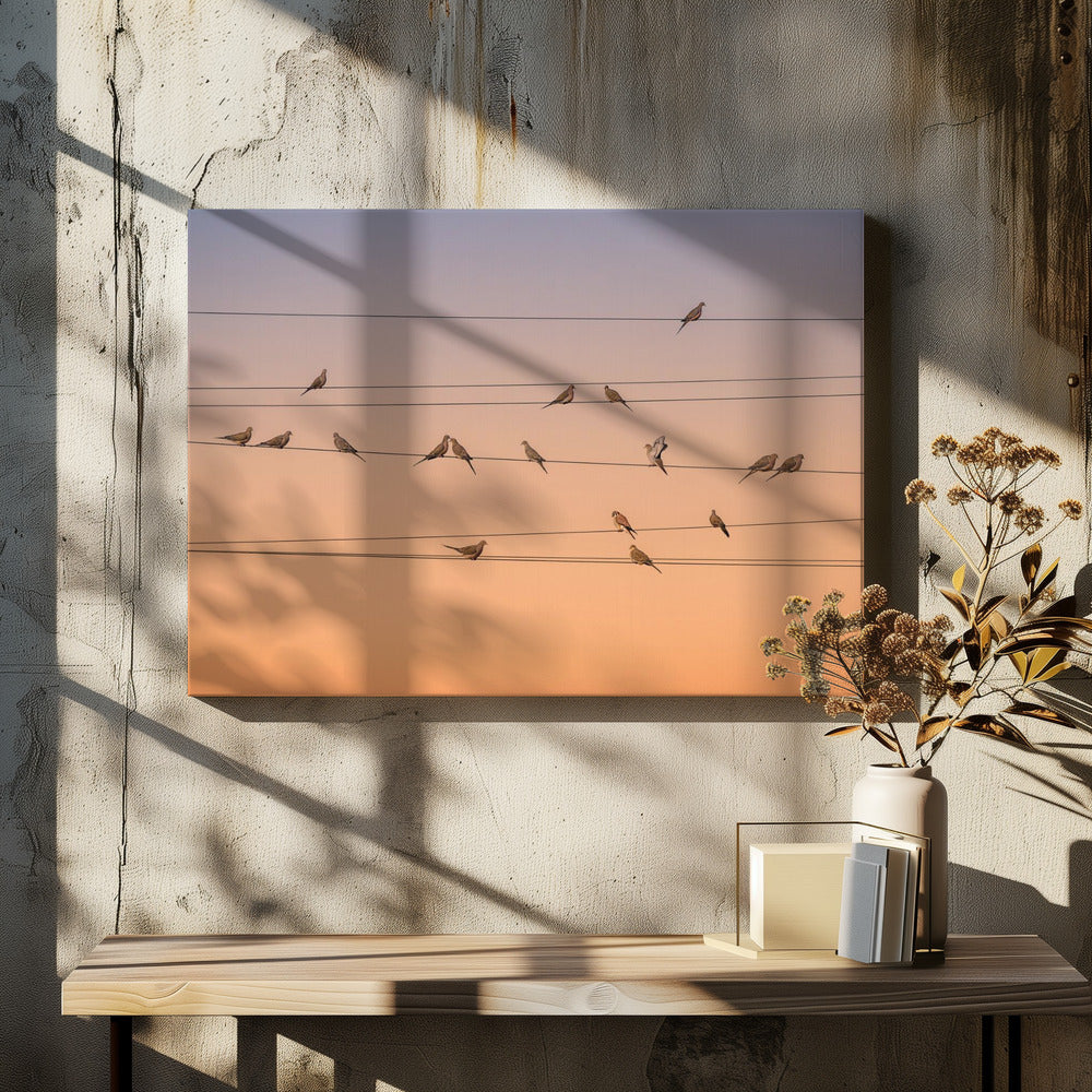 Musik des Lichts | Leinwand