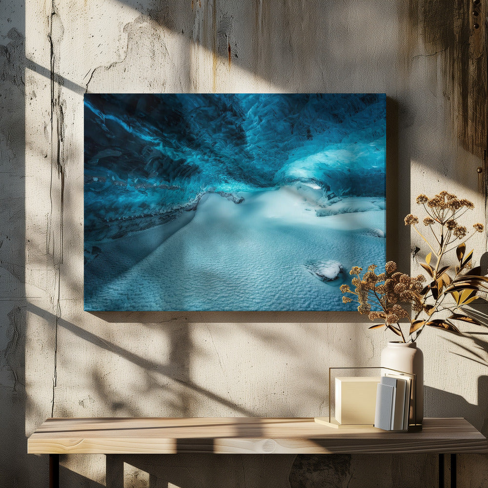Versteckte gefrorene Welt | Leinwand