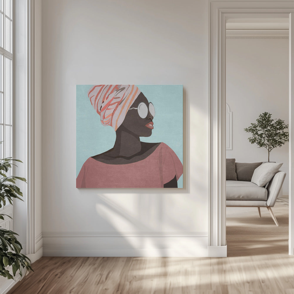 Eleganter Blick | Leinwand