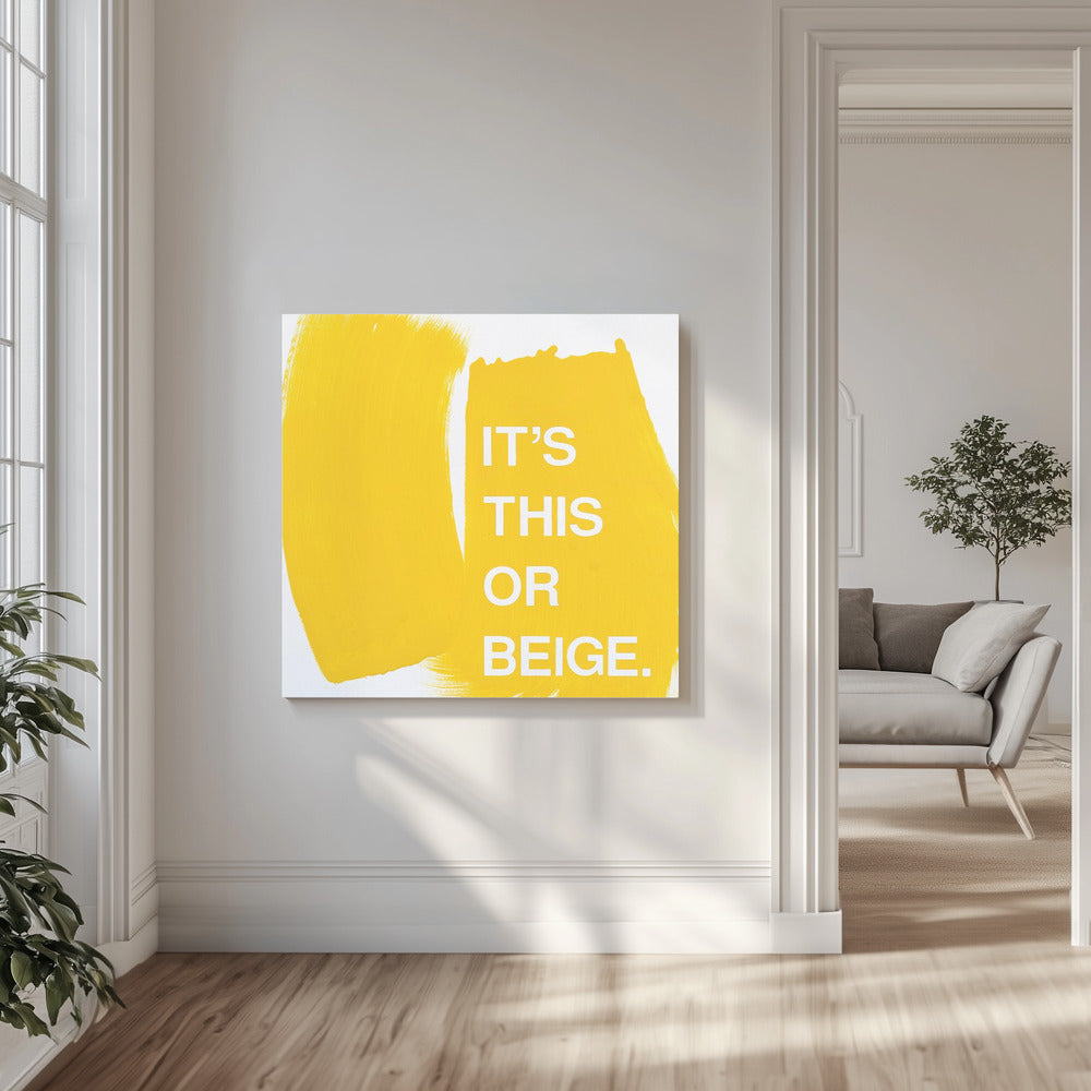 Yellow | Canvas