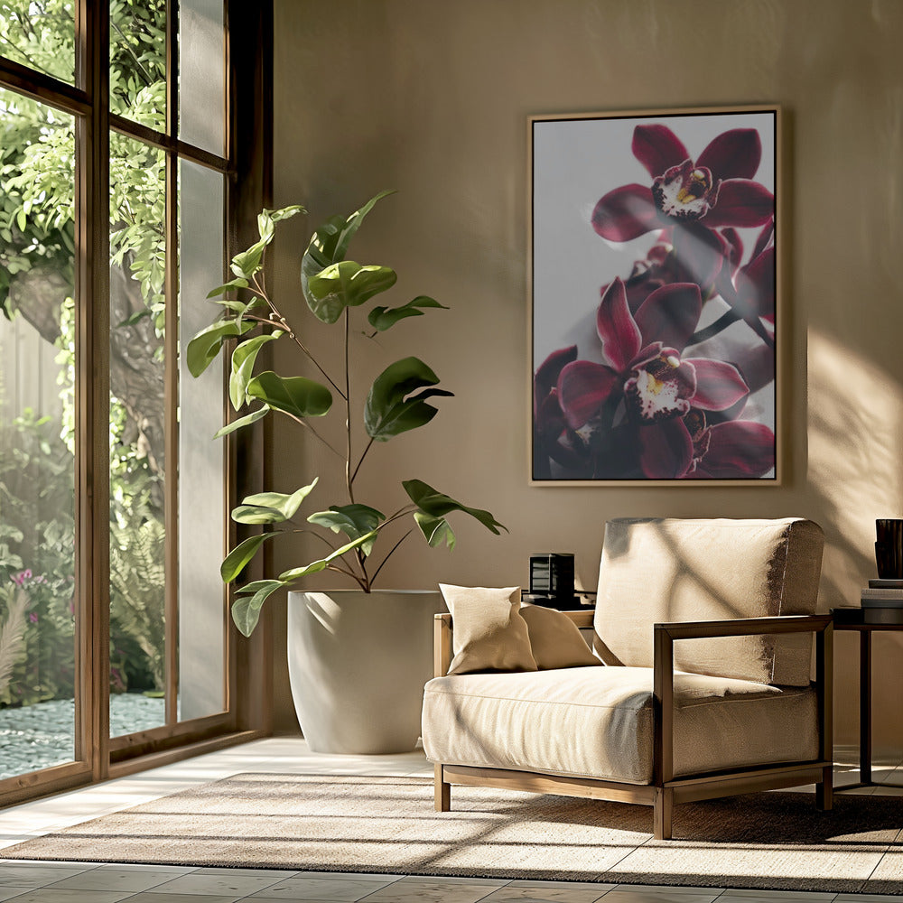 Samt-Orchidee-Dämmerung | Poster