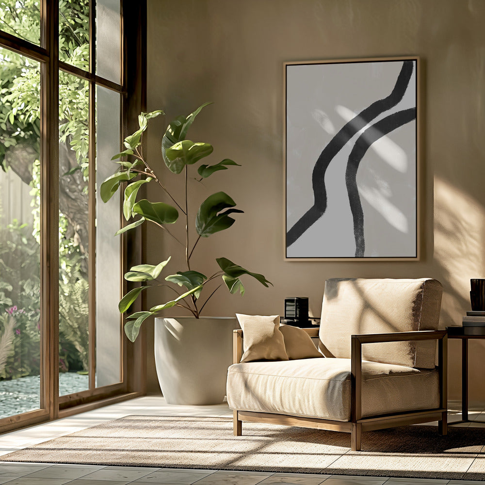 Bold Black Lines | Poster