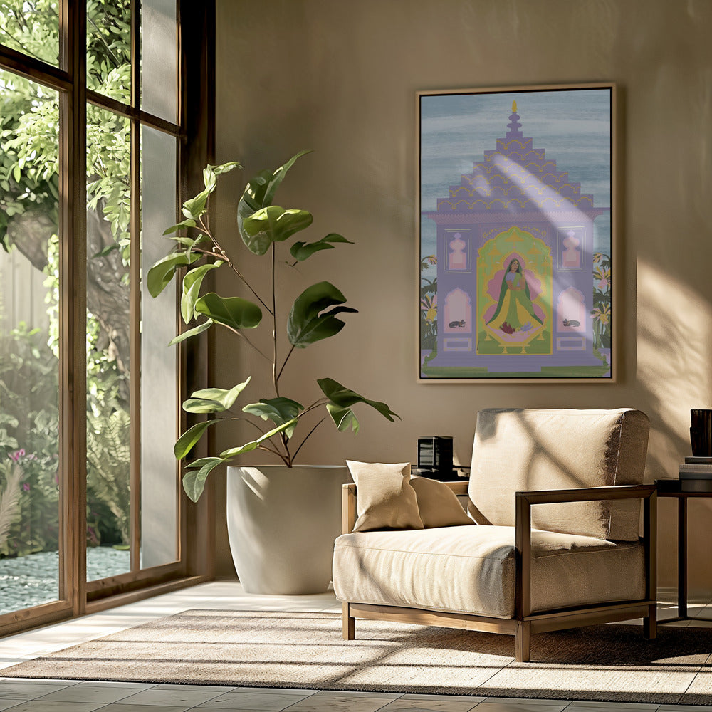 Indischer Garten | Poster