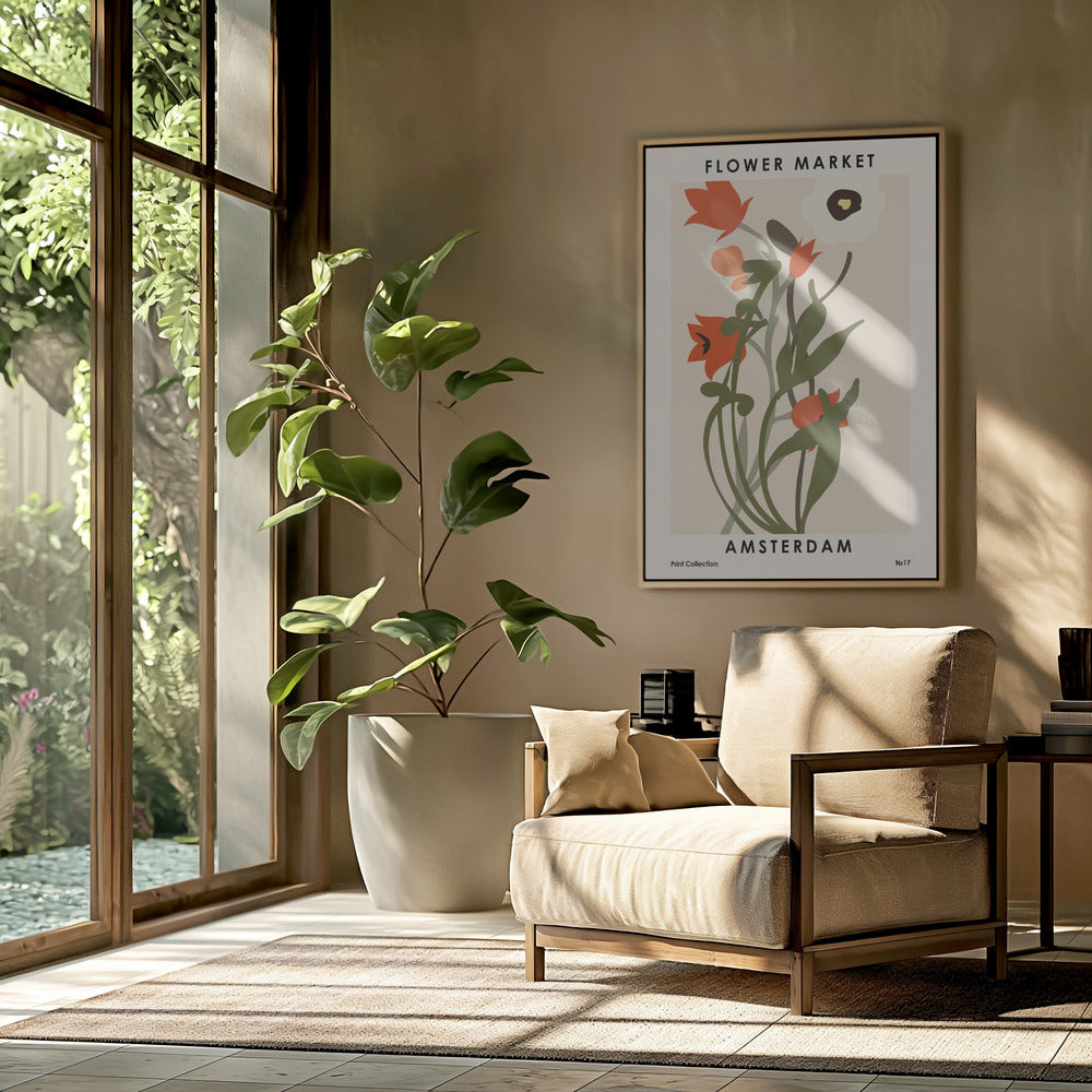 Blumenmarkt Amsterdam | Poster