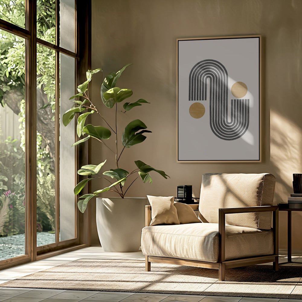 Geschwungene Harmonie | Poster