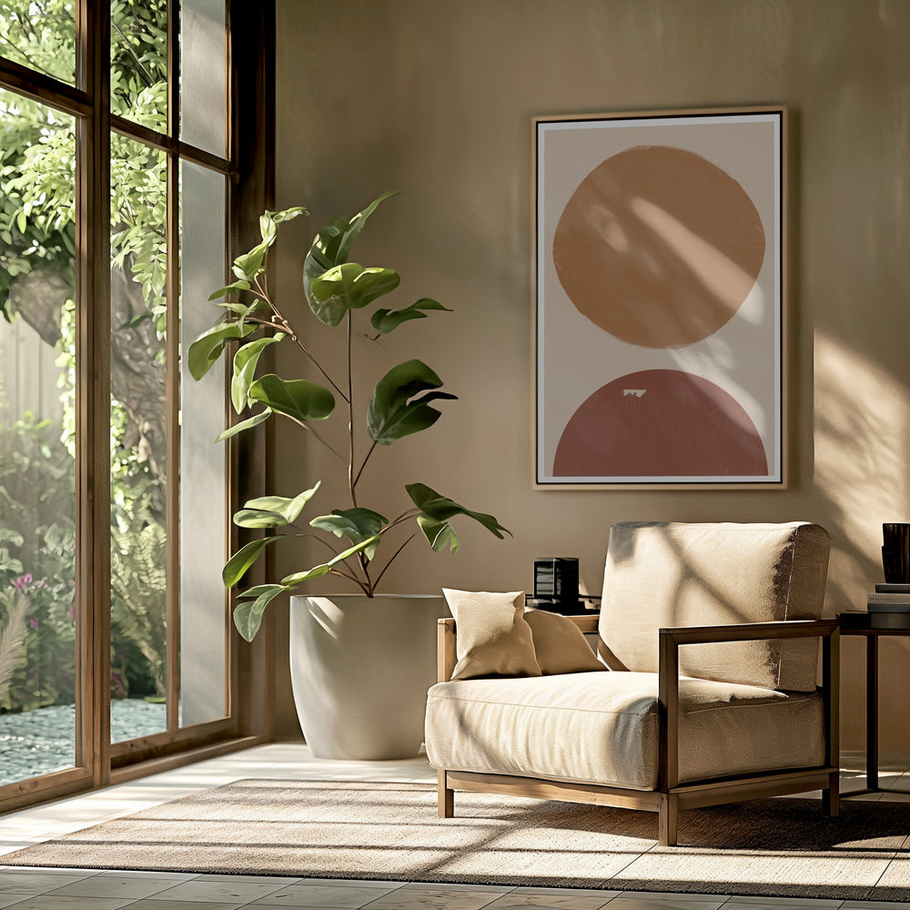 Doppelkreise Harmonie | Poster