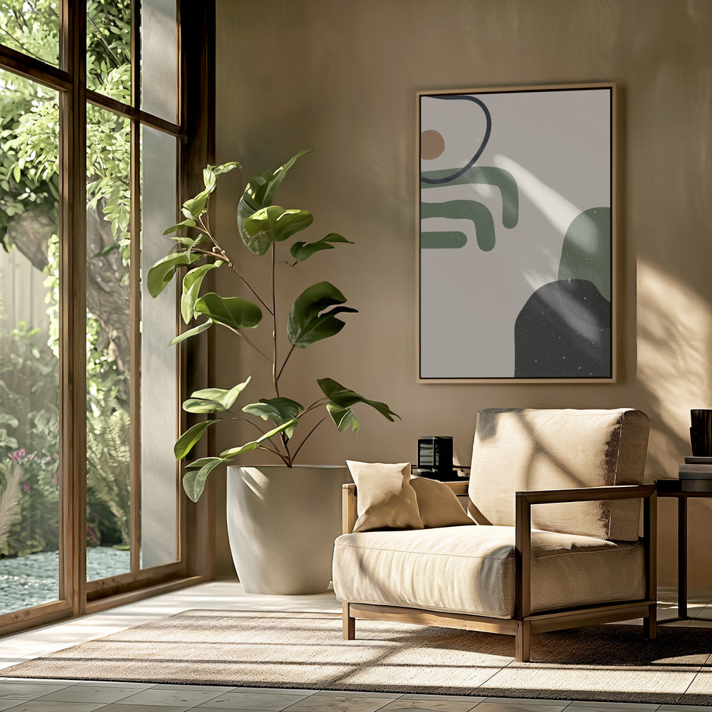 Abstrakte Komposition 7 | Poster