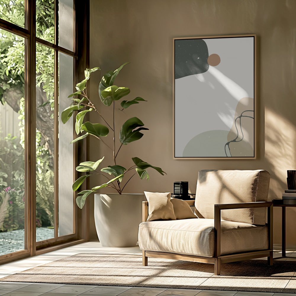 Abstrakte Komposition 8 | Poster