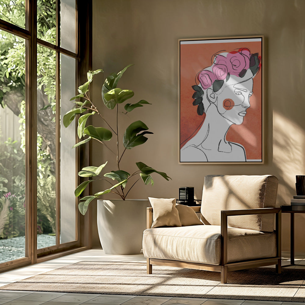 Florale Kontemplation | Poster