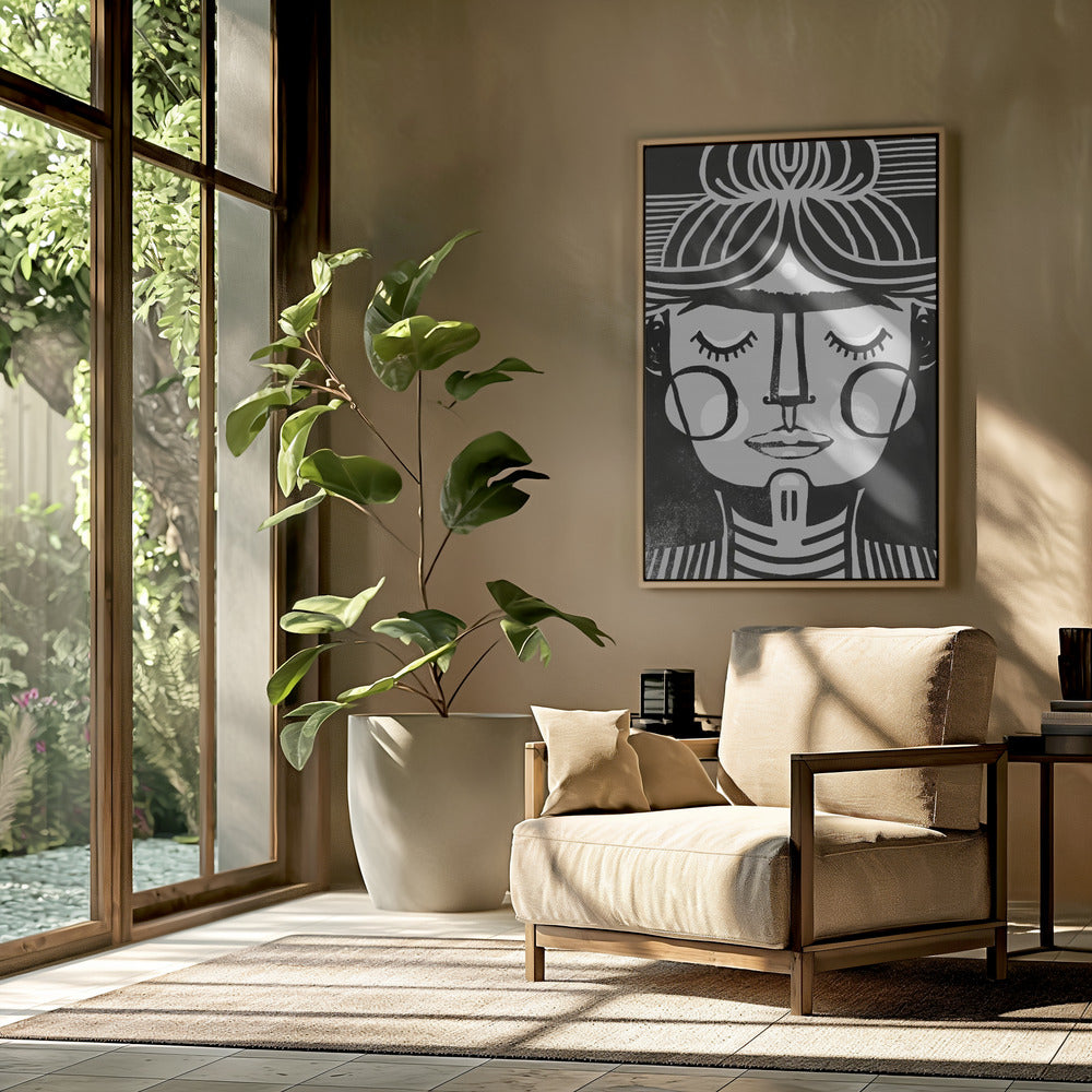 Symmetrische Gelassenheit | Poster
