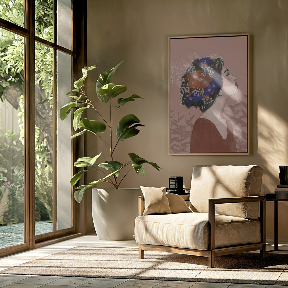 Blüten im Profil | Poster