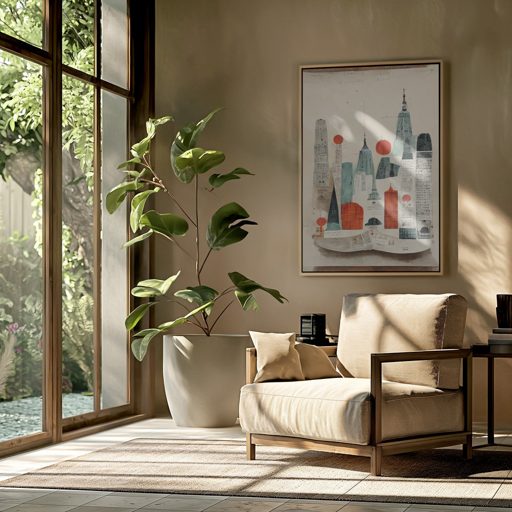 Stadtbild-Collage | Poster