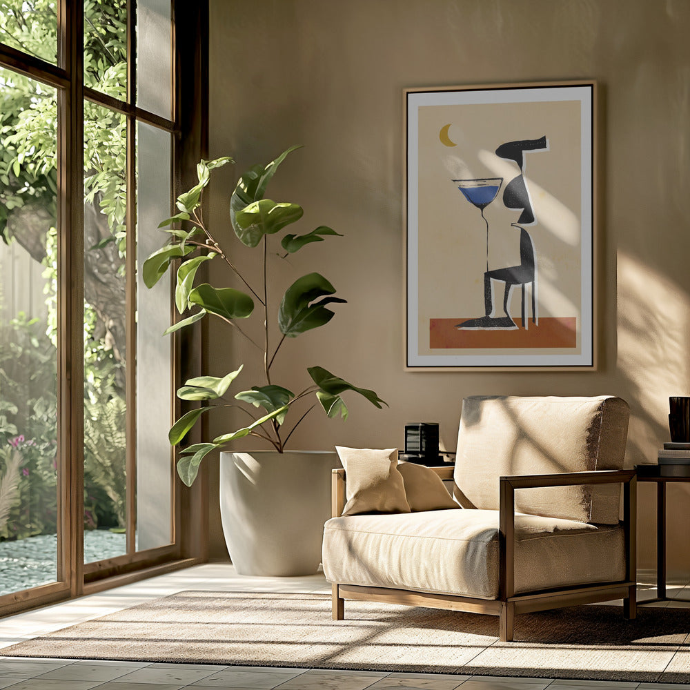Mondschein-Martini | Poster