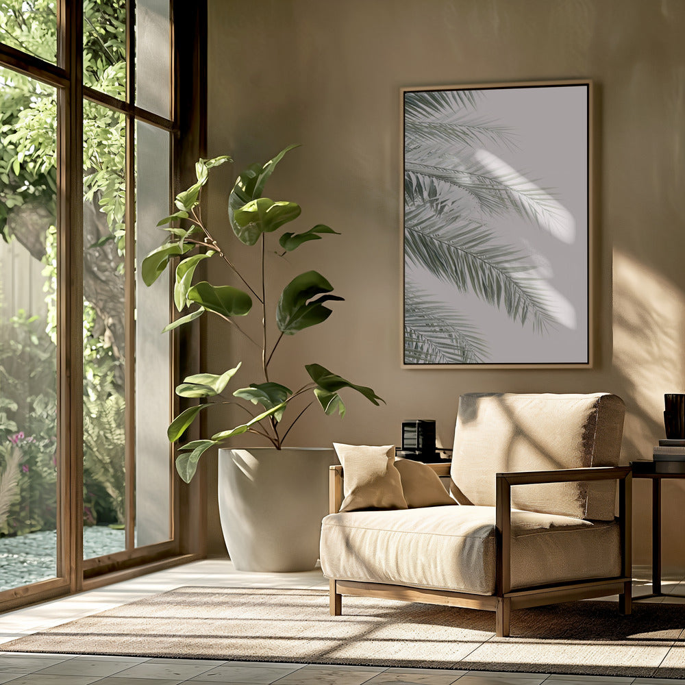 Errötende Palmblätter | Poster