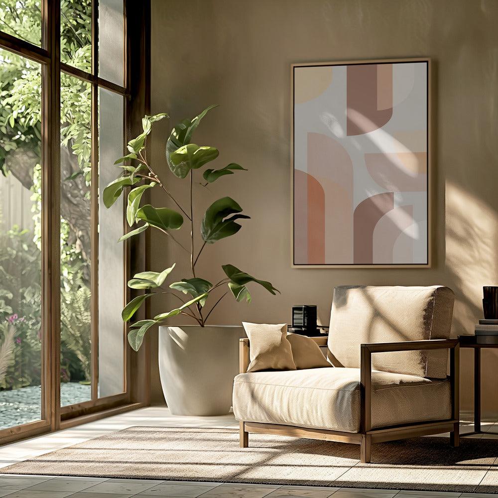 Retro Geometrisch | Poster