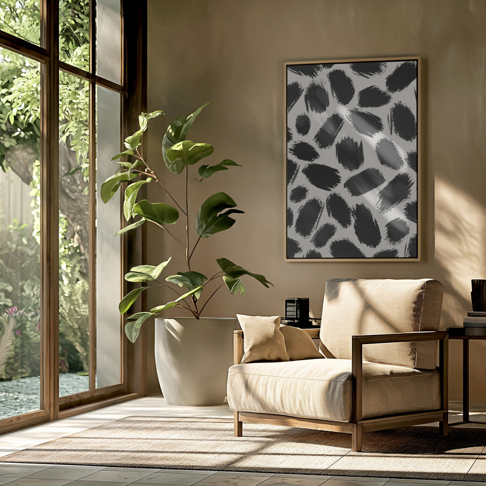 Brushstroke Chaos | Poster