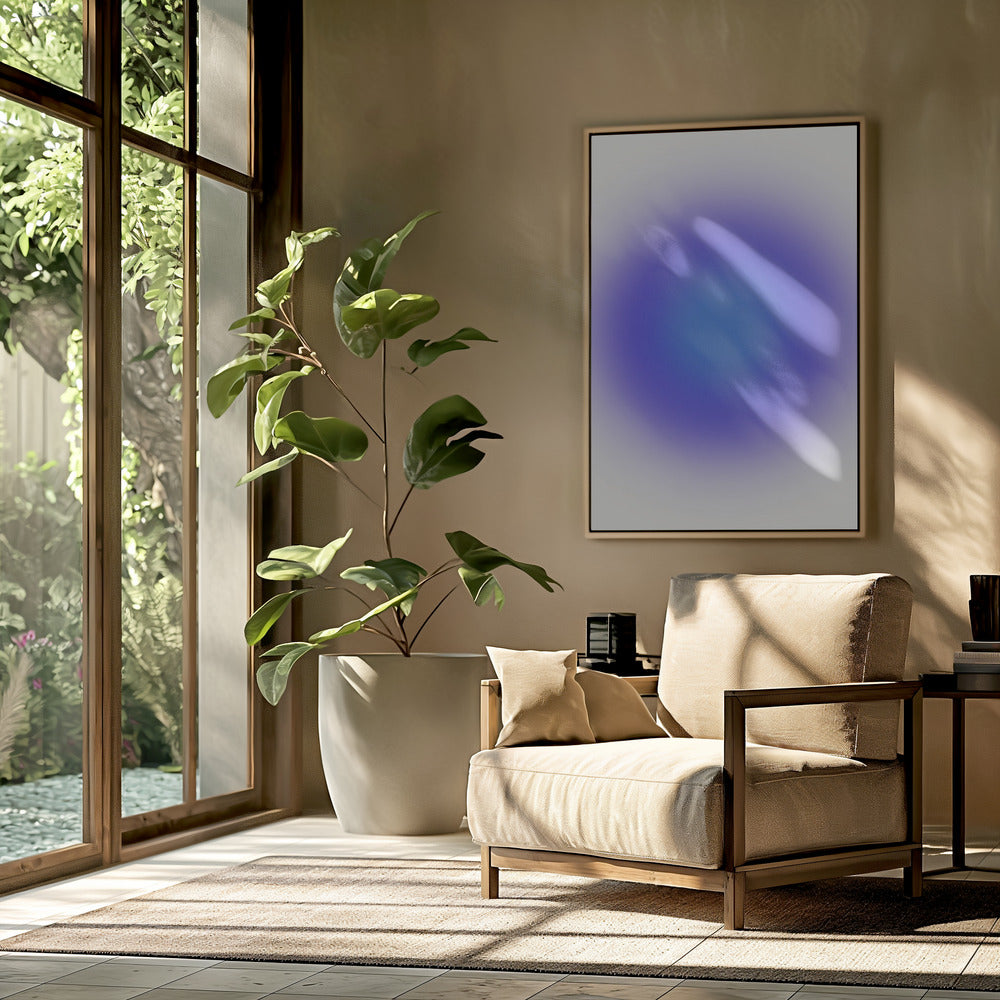 Violetter Aura-Ausbruch | Poster