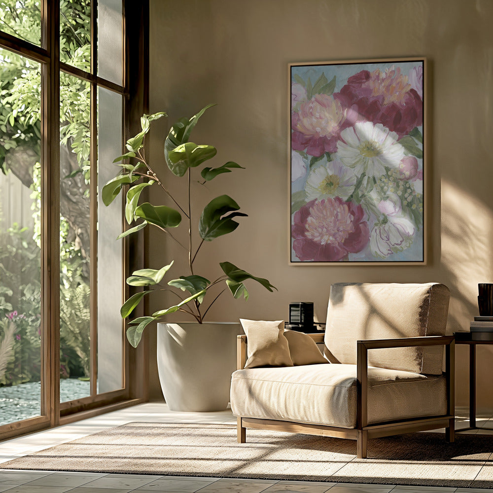 Eleanora painterly florals | Poster