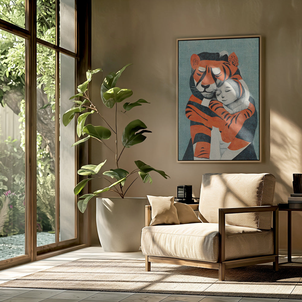Tiger's Embrace | Poster