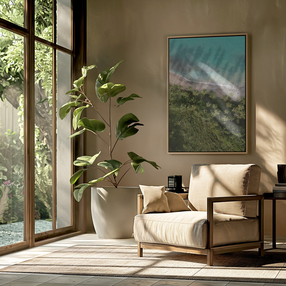 Palm Beach von oben | Poster