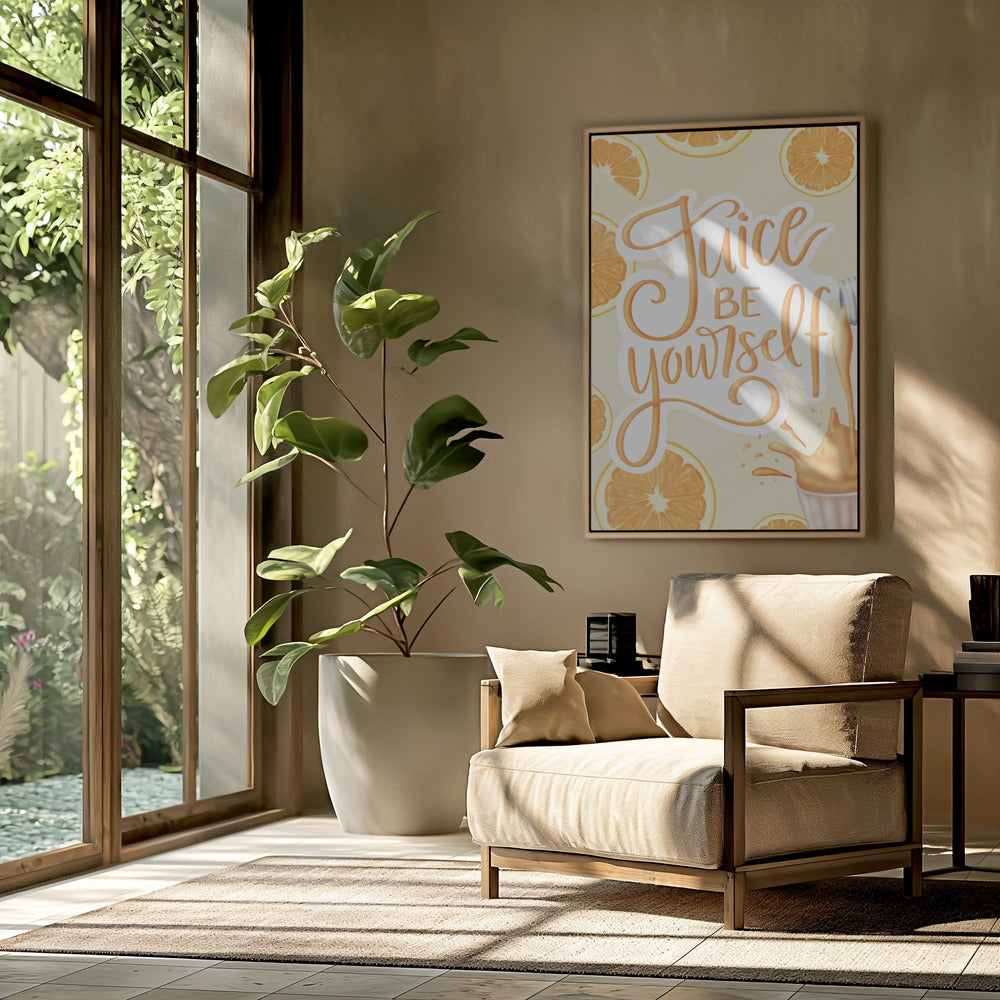 Saft sei du selbst | Poster