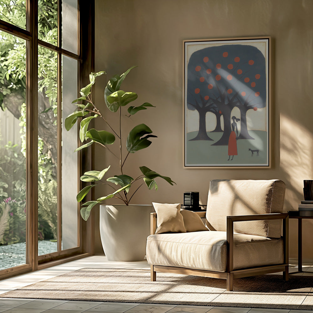 Dreamy Orchard Stroll | Poster