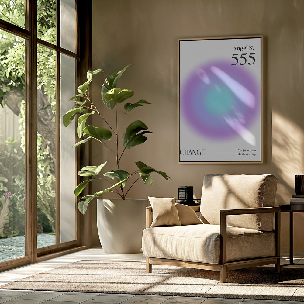 Angel Number 555 | Poster
