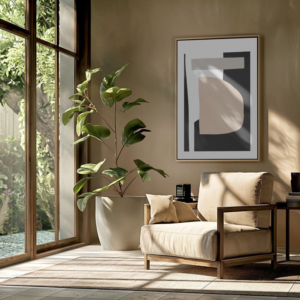 Abstrakte Schichten | Poster