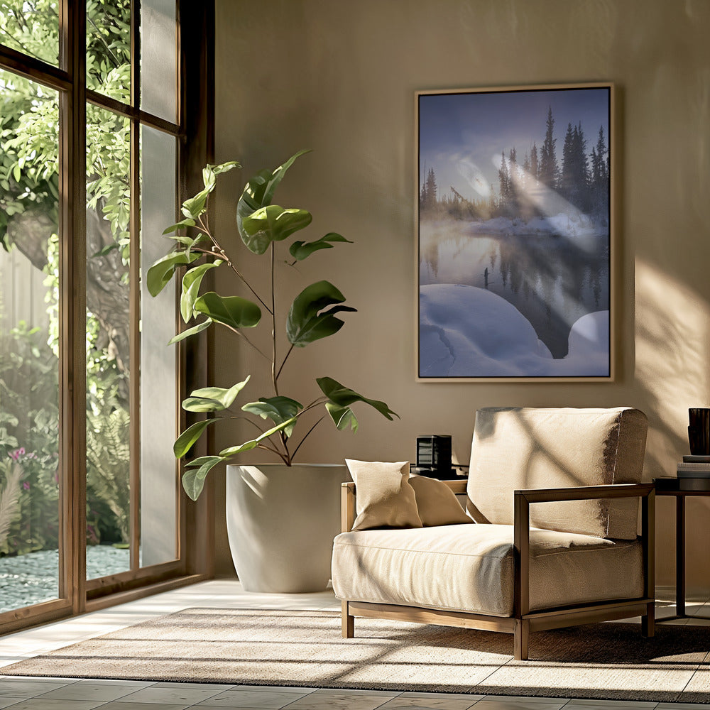 Alaskanischer Winter | Poster